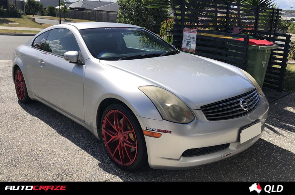 NISSAN SKYLINE 350GT MISANO CANDY RED